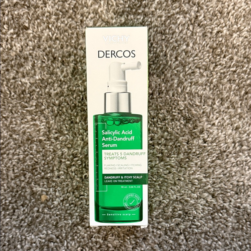 Vichy Dercos Salicylic Acid Anti-Dandruff Serum - Green